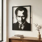 Atatürk Portresi Duvar Dekoru