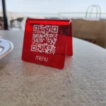 Pelksi QR Kodlu Masaüstü Menü Stand - Görsel 3