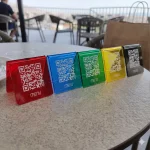 Pelksi QR Kodlu Masaüstü Menü Stand - Görsel 2
